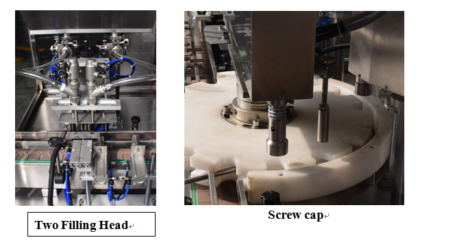 Pengisian cecair botol sirap KPGX-1 dan mesin pembungkusan untuk ubat-ubatan