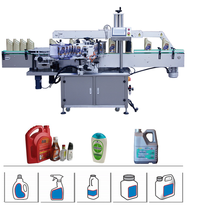 Double Sids Bottle Automatic Label Machine Price