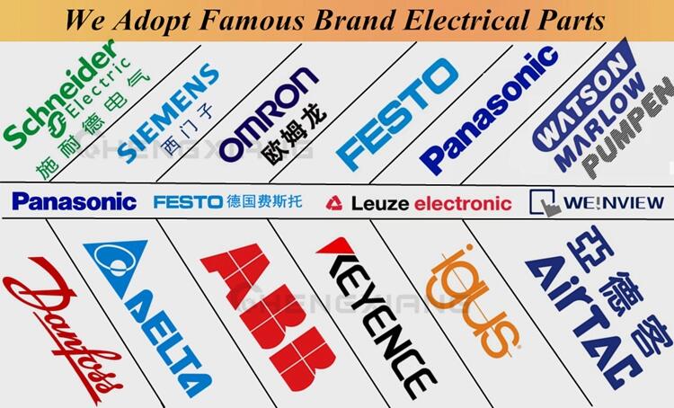 Penghantaran percuma automatik mengisi tutup dan pelabelan mesin, mesin pelekat auto pelekat