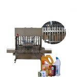 Berkualiti tinggi shampoo hair conditioner visocus cecair servo motor control omboh mengisi mesin