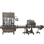 Peralatan pembotolan cecair automatik 50ml mesin pengisian alkohol perubatan