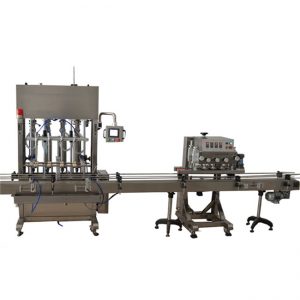 Peralatan pembotolan cecair automatik 50ml mesin pengisian alkohol perubatan