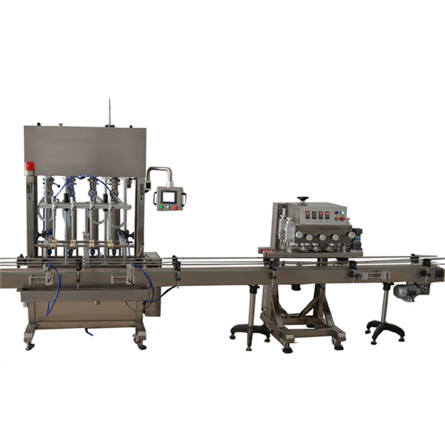 Peralatan pembotolan cecair automatik 50ml mesin pengisian alkohol perubatan